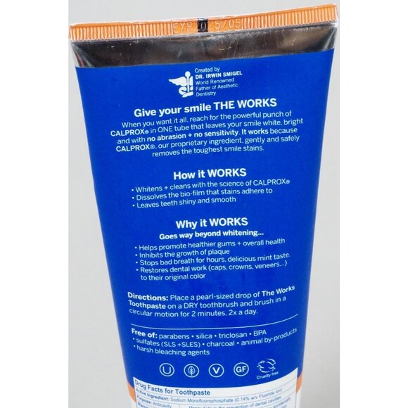 Supersmile THE WORKS - Mint on Mint 8 oz NEW! Exp 05/2025 - Picture 5 of 8